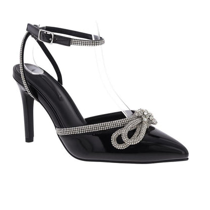 Mariana Heels High Heeled Women'S Fashion Footwear for Stylish Walking in Black and Silver